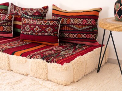 180 cm // 6 ft Oriental Floor Couch - Image 6