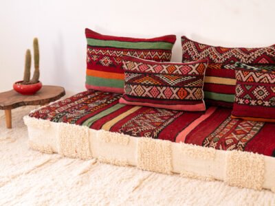 180 cm // 6 ft Oriental Floor Couch - Image 7