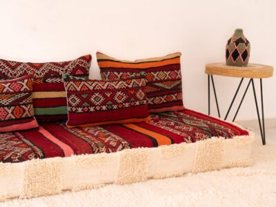 180 cm // 6 ft Oriental Floor Couch - Image 9