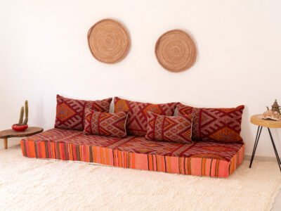 210 cm // 7 ft Arab Floor Sofa - Image 3