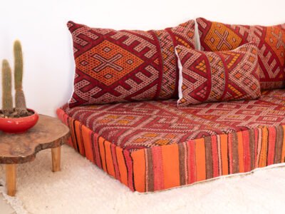 210 cm // 7 ft Arab Floor Sofa - Image 7