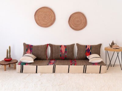 180 cm // 6 ft Oriental Floor Sofa - Image 3