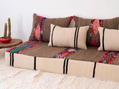 180 cm // 6 ft Oriental Floor Sofa - Image 7