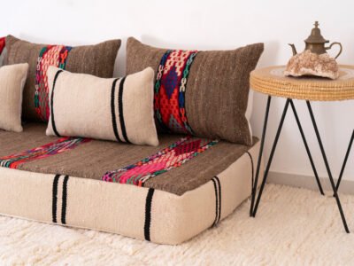 180 cm // 6 ft Oriental Floor Sofa - Image 6