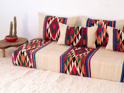 180 cm // 6 ft Oriental Floor Sofa Covers - Image 7