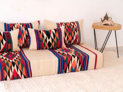 180 cm // 6 ft Oriental Floor Sofa Covers - Image 9