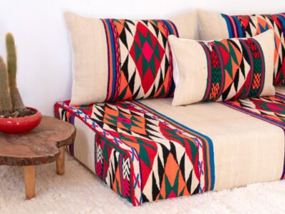 180 cm // 6 ft Oriental Floor Sofa Covers - Image 8