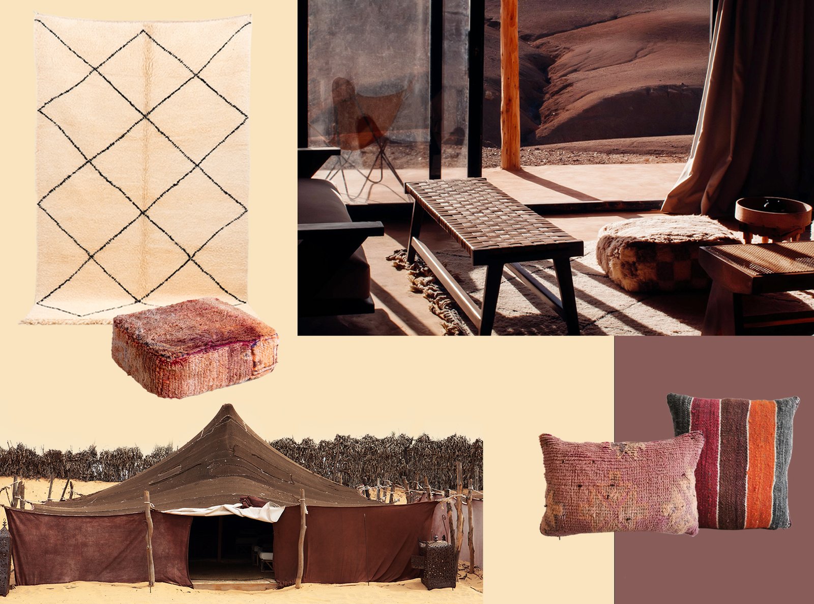 Desert Tent Moodboard