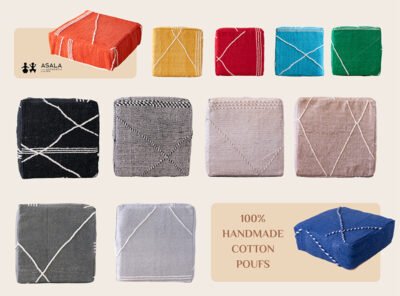 Multicolor handmade Moroccan floor sofa - Image 4