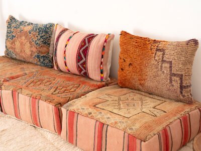 3 Seats Moroccan Handmade Sofa - Image 4