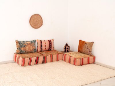 3 Seats Moroccan Handmade Sofa - Image 3