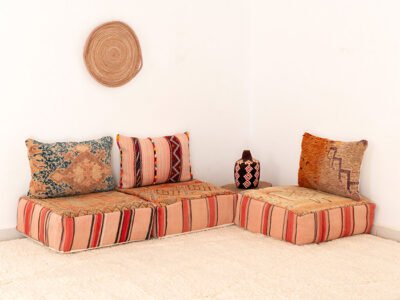 3 Seats Moroccan Handmade Sofa - Image 2