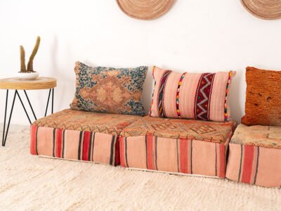 3 Seats Moroccan Handmade Sofa - Image 11