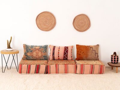 3 Seats Moroccan Handmade Sofa