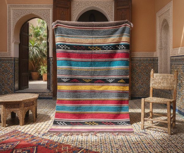 Kilim moroccan carpet