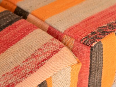 Modular 3-Seater Vintage Moroccan Blanket Sofa - Image 5