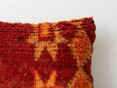 Vintage Moroccan Berber Shag Pillow - Image 2