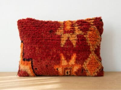 Vintage Moroccan Berber Shag Pillow