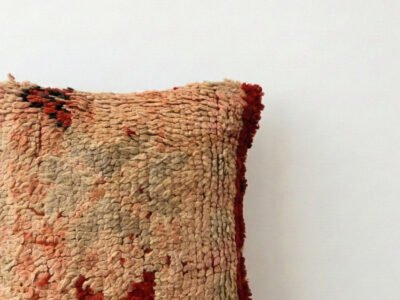 Earthy Moroccan Kilim Square Cushion - Image 2