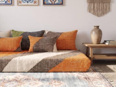 Zanafi Floor Salon Set – Handcrafted Moroccan Artisan Seating - Image 6