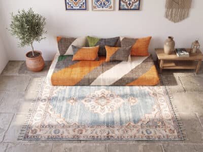 Zanafi Floor Salon Set – Handcrafted Moroccan Artisan Seating - Image 2