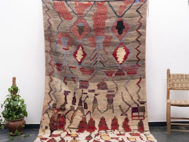 Gray Large Boujaad Rug
