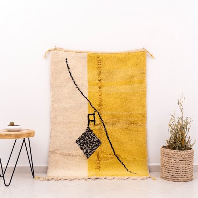 Small Yellow Rug