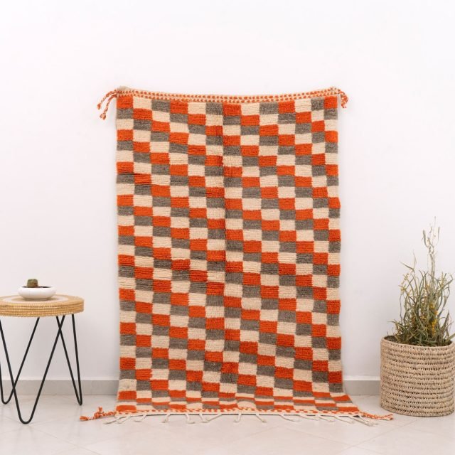 Small Orange Rug