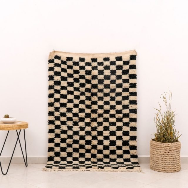 Small Black White Carpet