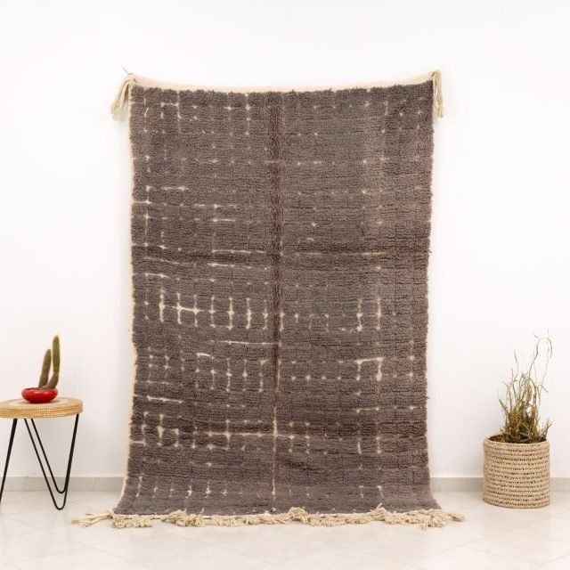 Gray Rug Morocco
