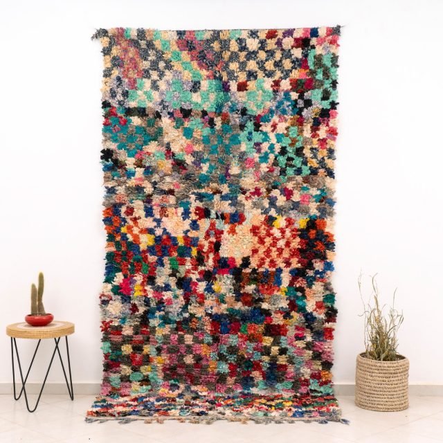 Large Cotton Rug Handmade