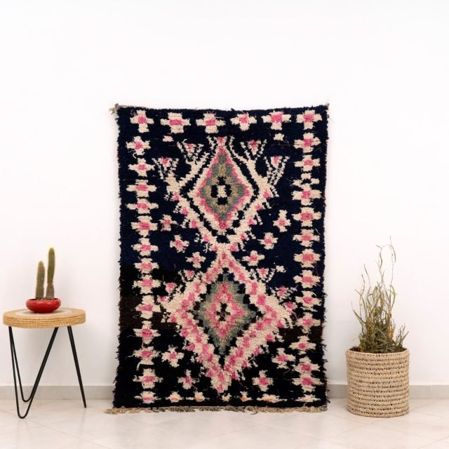 Berber Rug Black