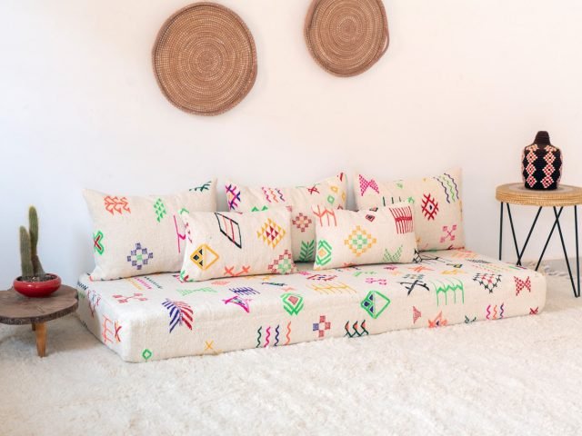 Colourful Floor Sofa Berber