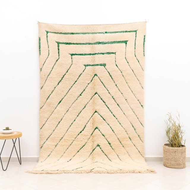 Modern Moroccan Carpet Beni Ourain
