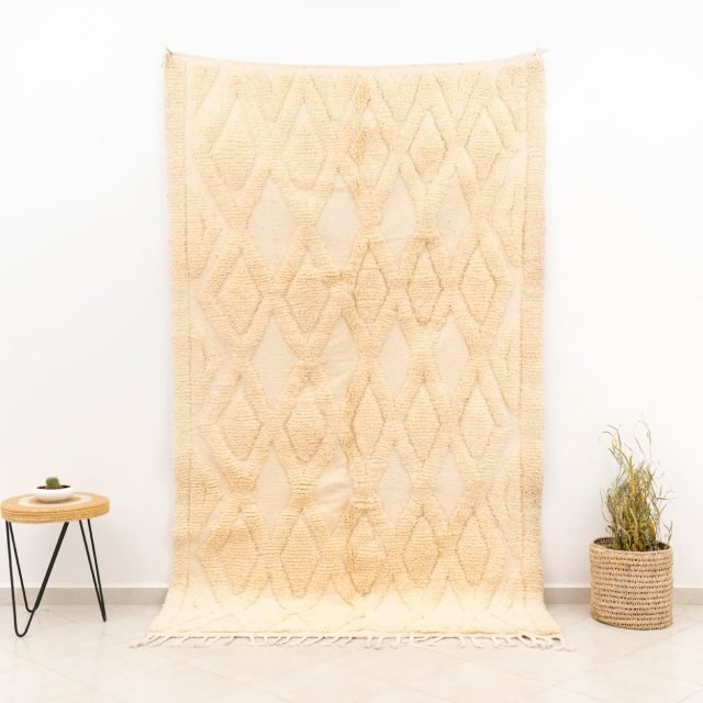 Beni Ourain Moroccan Carpet White