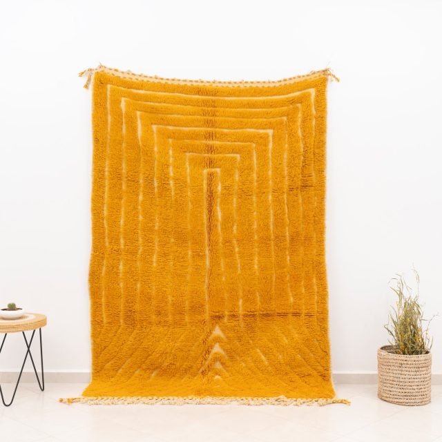 Modern Beni Yellow Rug