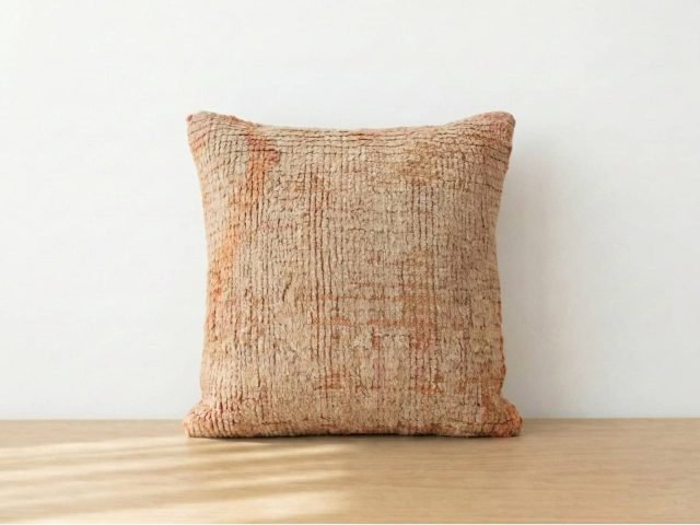 Vintage Moroccan Kilim Wool Cushion